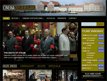 Tablet Screenshot of cinemaoostereiland.nl